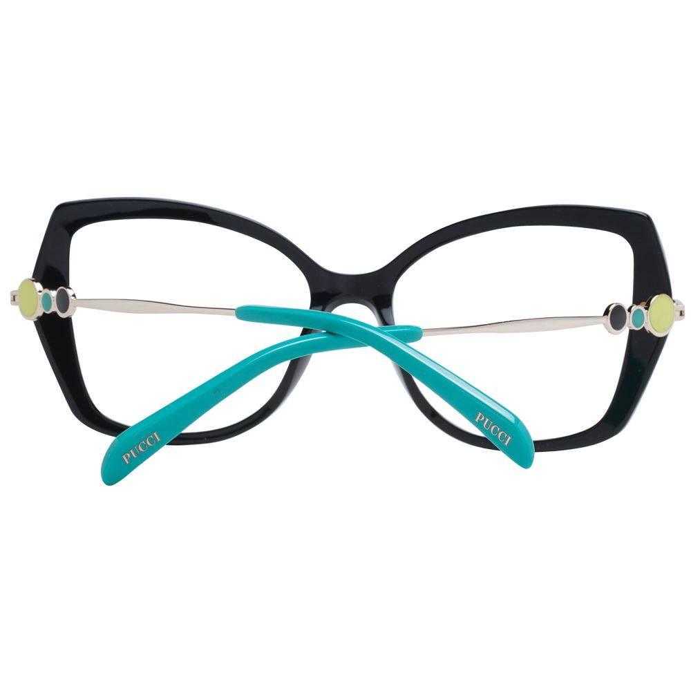 Emilio Pucci Black Women Glasses Frame - Hilstor