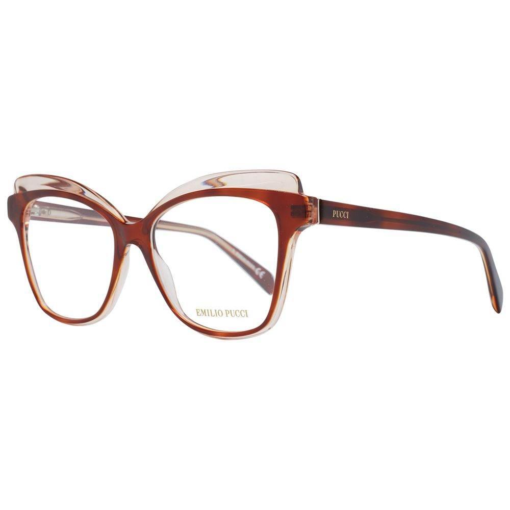 Emilio Pucci Brown Women Glasses Frame - Hilstor