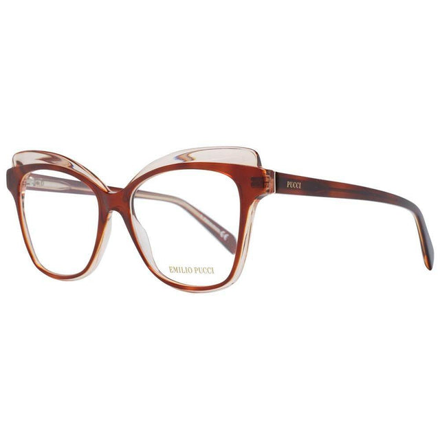 Emilio Pucci Brown Women Glasses Frame - Hilstor