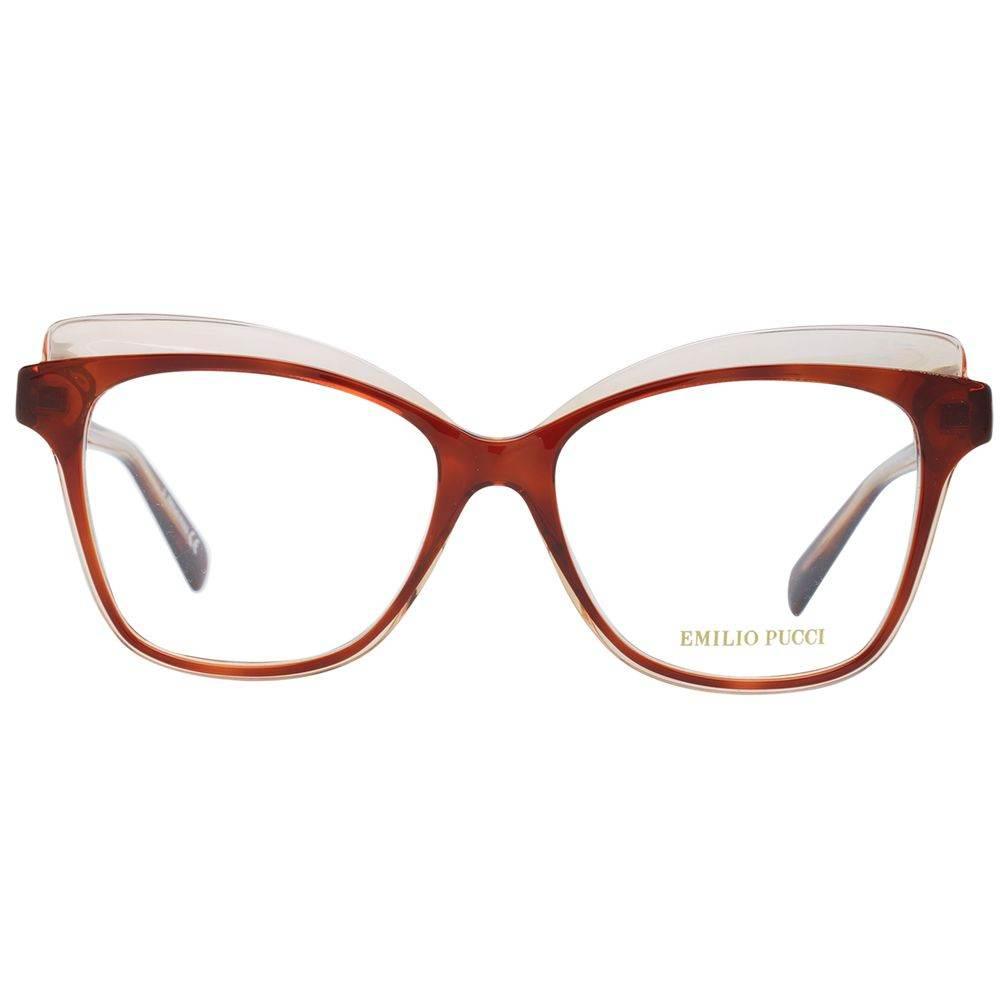 Emilio Pucci Brown Women Glasses Frame - Hilstor