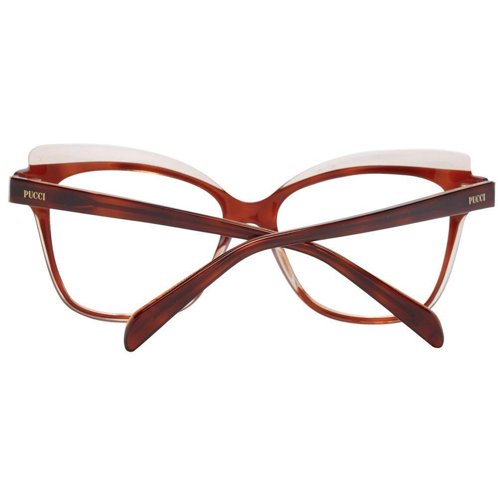 Emilio Pucci Brown Women Glasses Frame - Hilstor