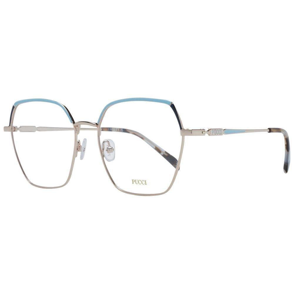 Emilio Pucci Gold Women Glasses Frame - Hilstor