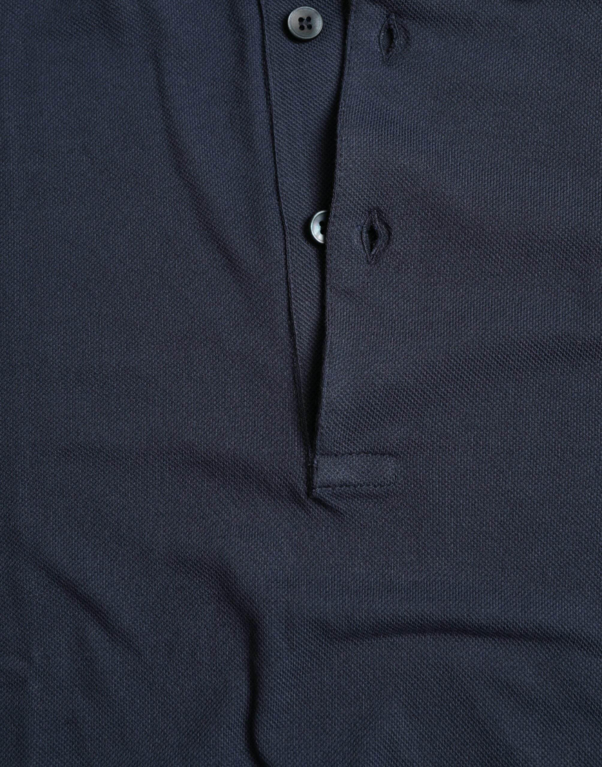 Dolce & Gabbana Blue Crown Patch Cotton Collared Men Polo T-shirt - Hilstor