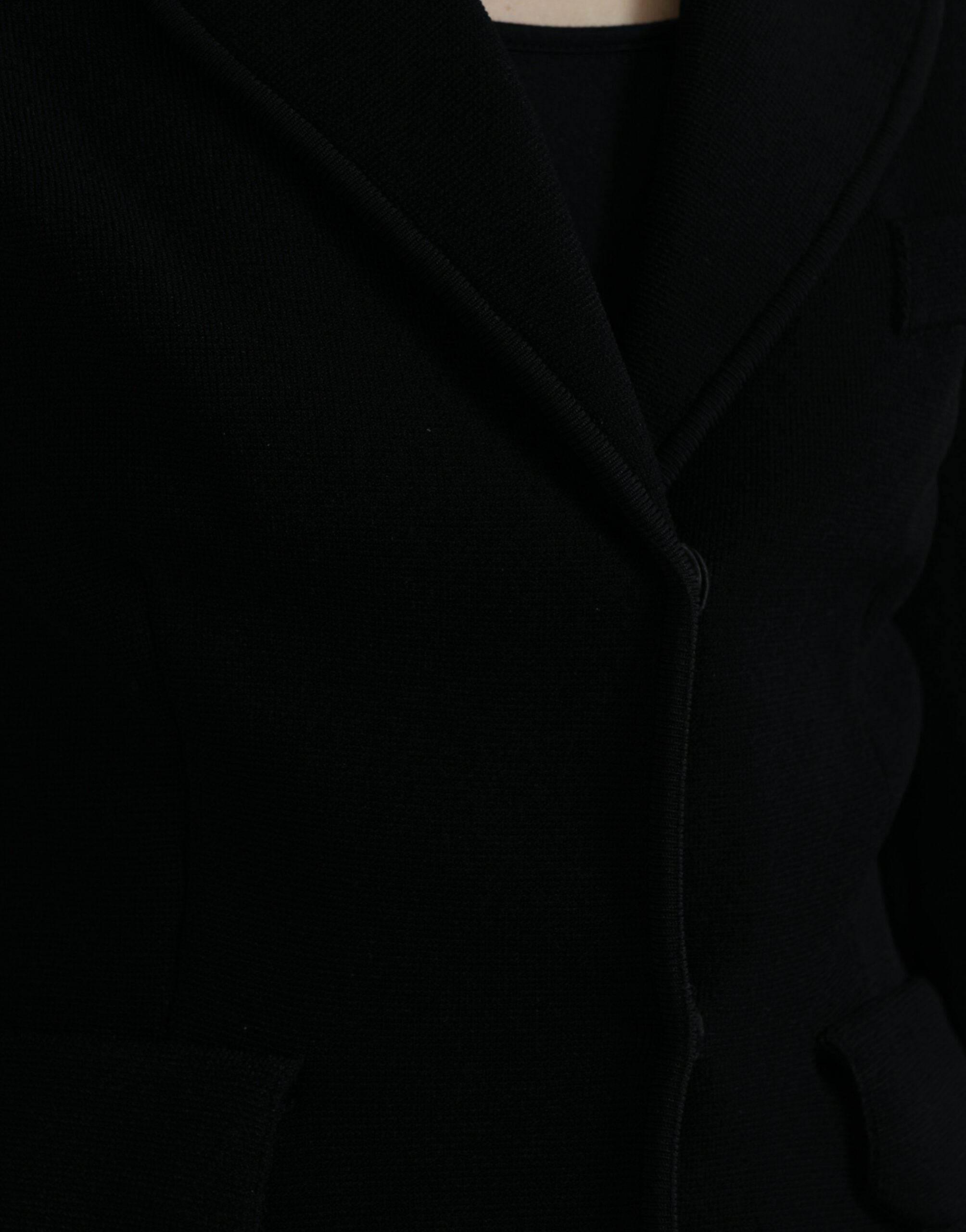 Dolce & Gabbana Elegant Black Designer Blazer for Women - Hilstor