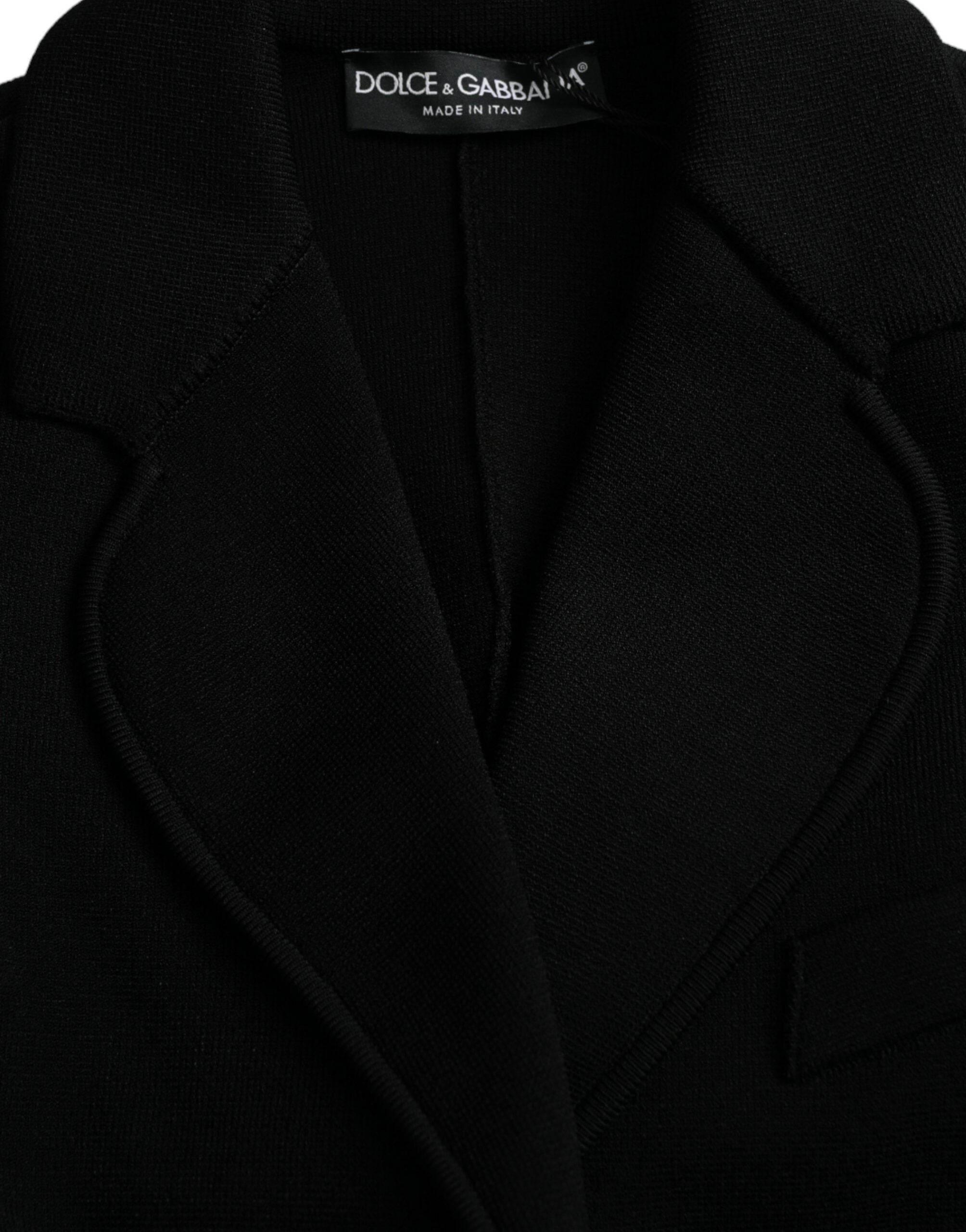 Dolce & Gabbana Elegant Black Designer Blazer for Women - Hilstor