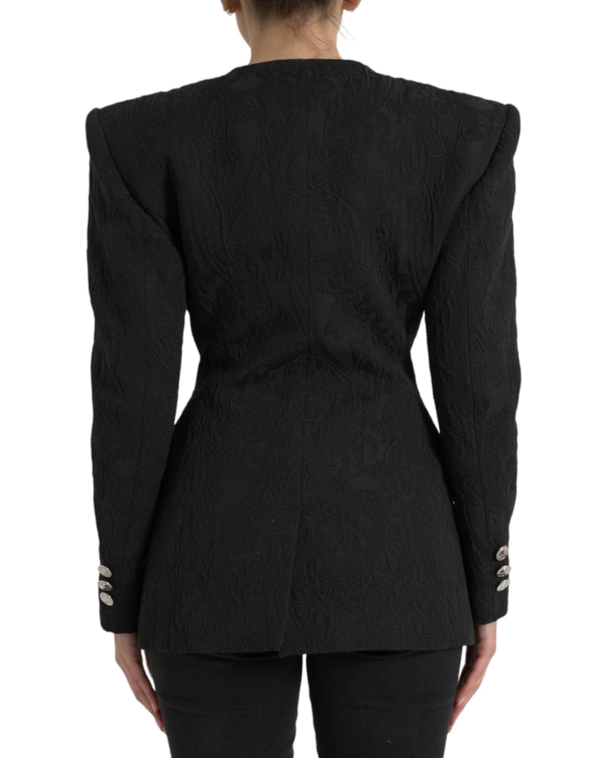 Dolce & Gabbana Elegant Double Breasted Blazer Jacket - Hilstor