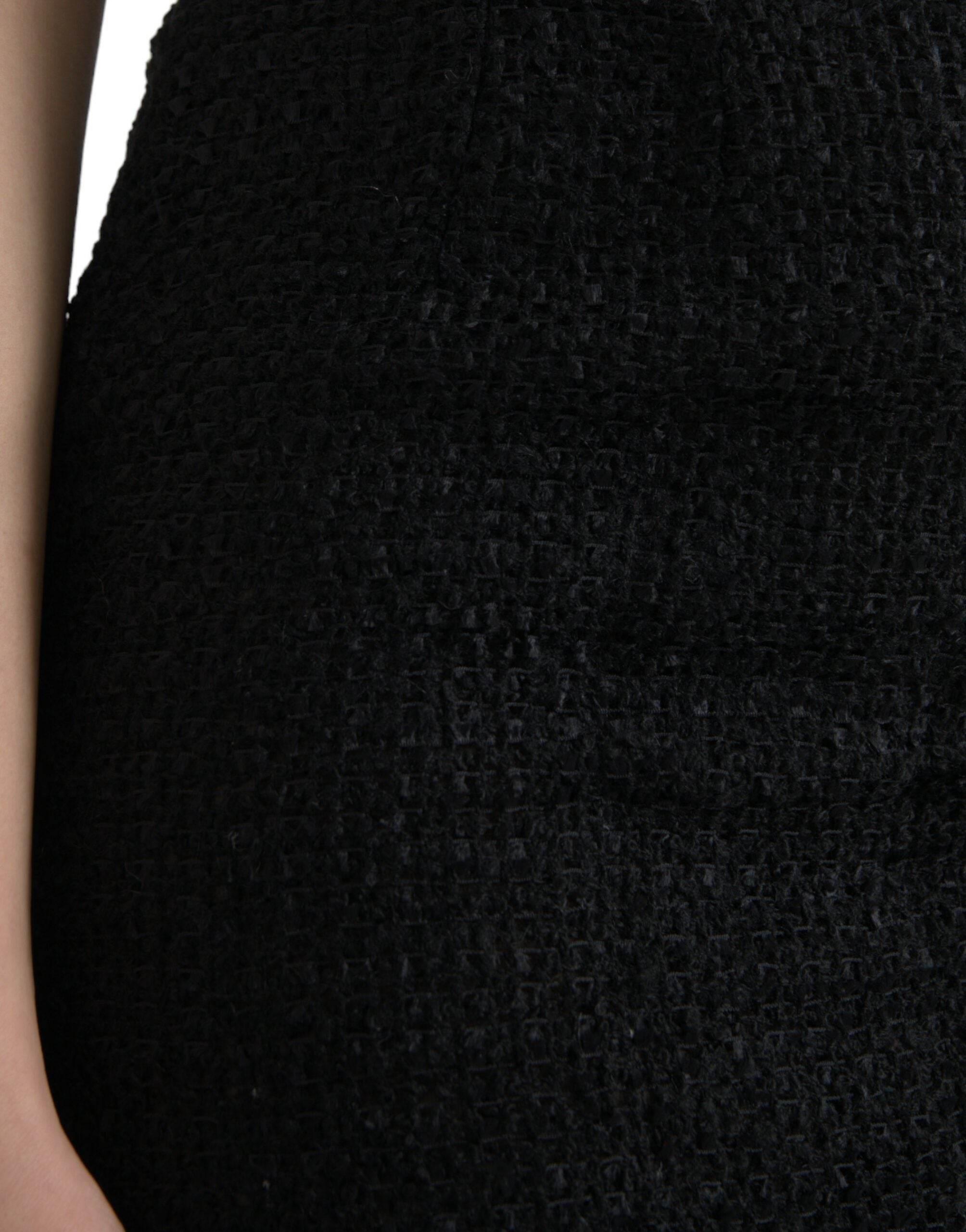 Dolce & Gabbana Elegant High Waist Midi Skirt - Hilstor