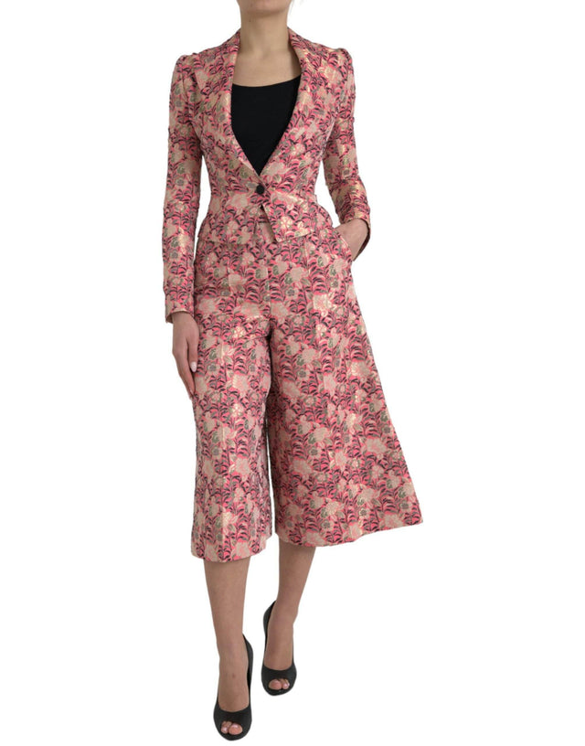 Dolce & Gabbana Elegant Pink Slim Fit Two-Piece Suit - Hilstor