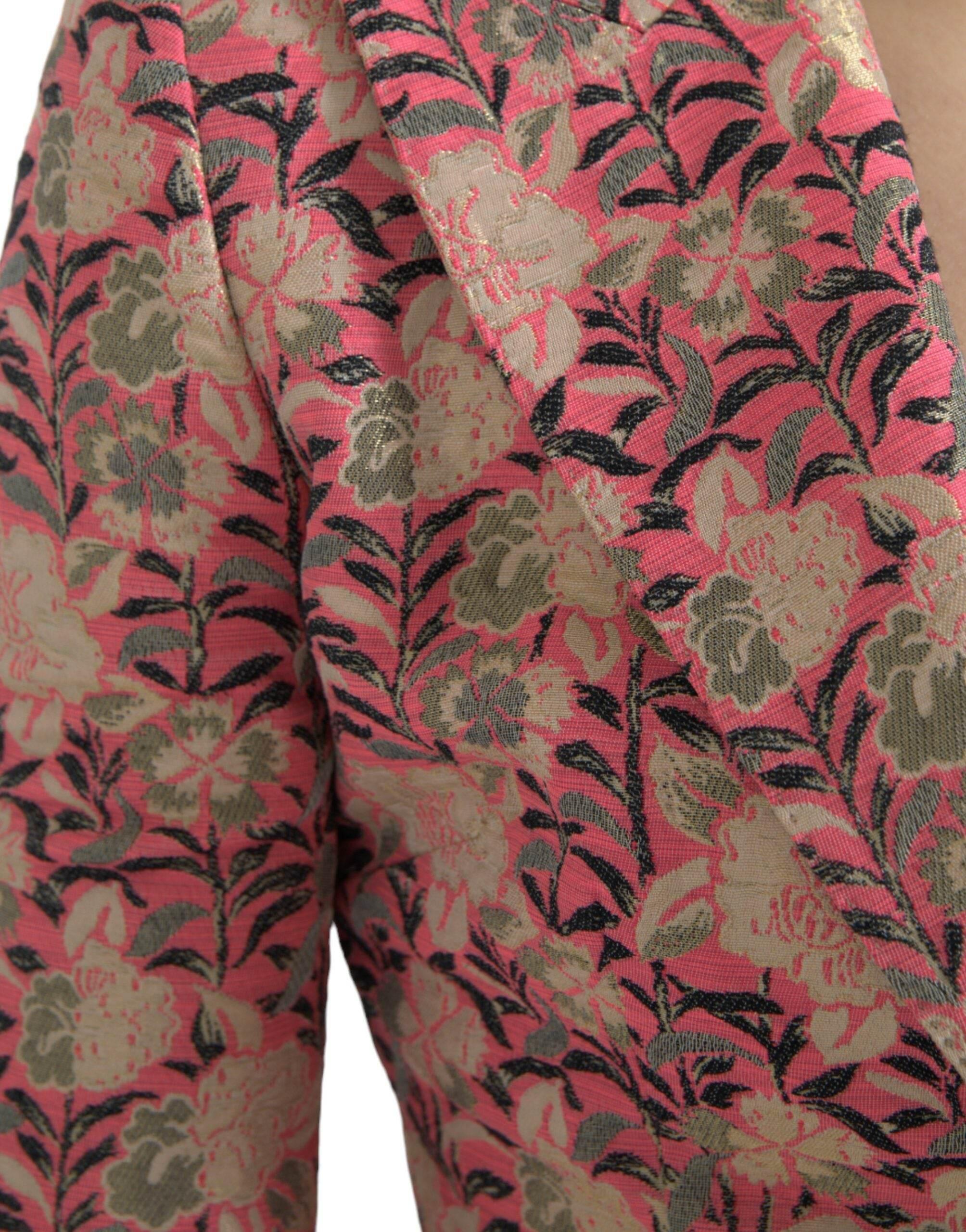 Dolce & Gabbana Elegant Pink Slim Fit Two-Piece Suit - Hilstor