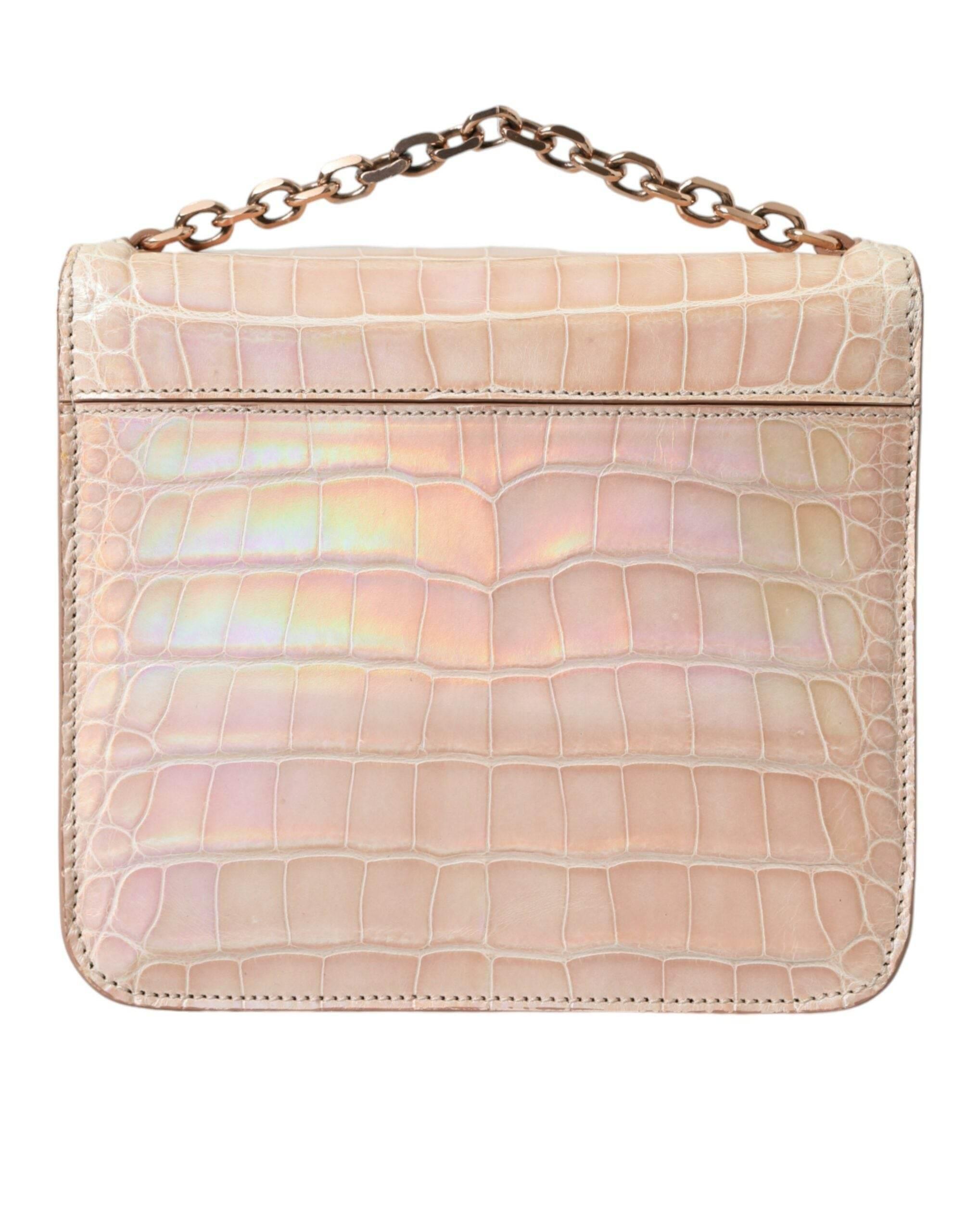 Balenciaga Elegant Mini Chain Beige Clutch for Evening Elegance - Hilstor