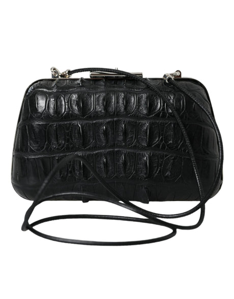 Balenciaga Elegant Crocodile Leather Evening Clutch - Hilstor