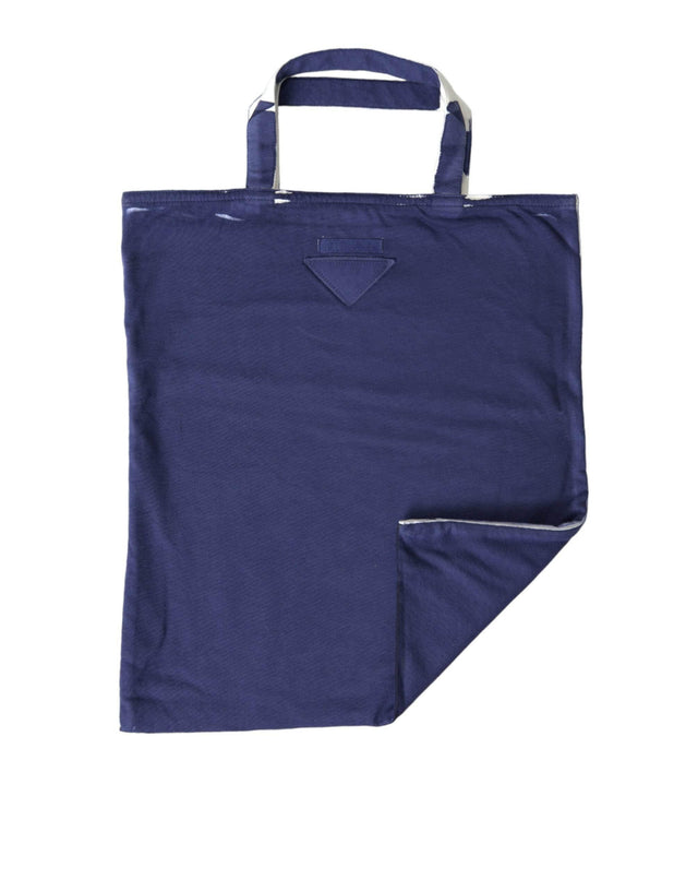 Prada Elegant Blue Tote Bag for Chic Outings - Hilstor