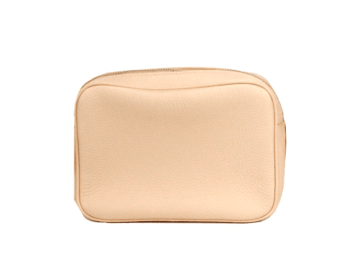 Burberry Small Branded Peach Pink Grainy Leather Camera Crossbody Bag - Hilstor