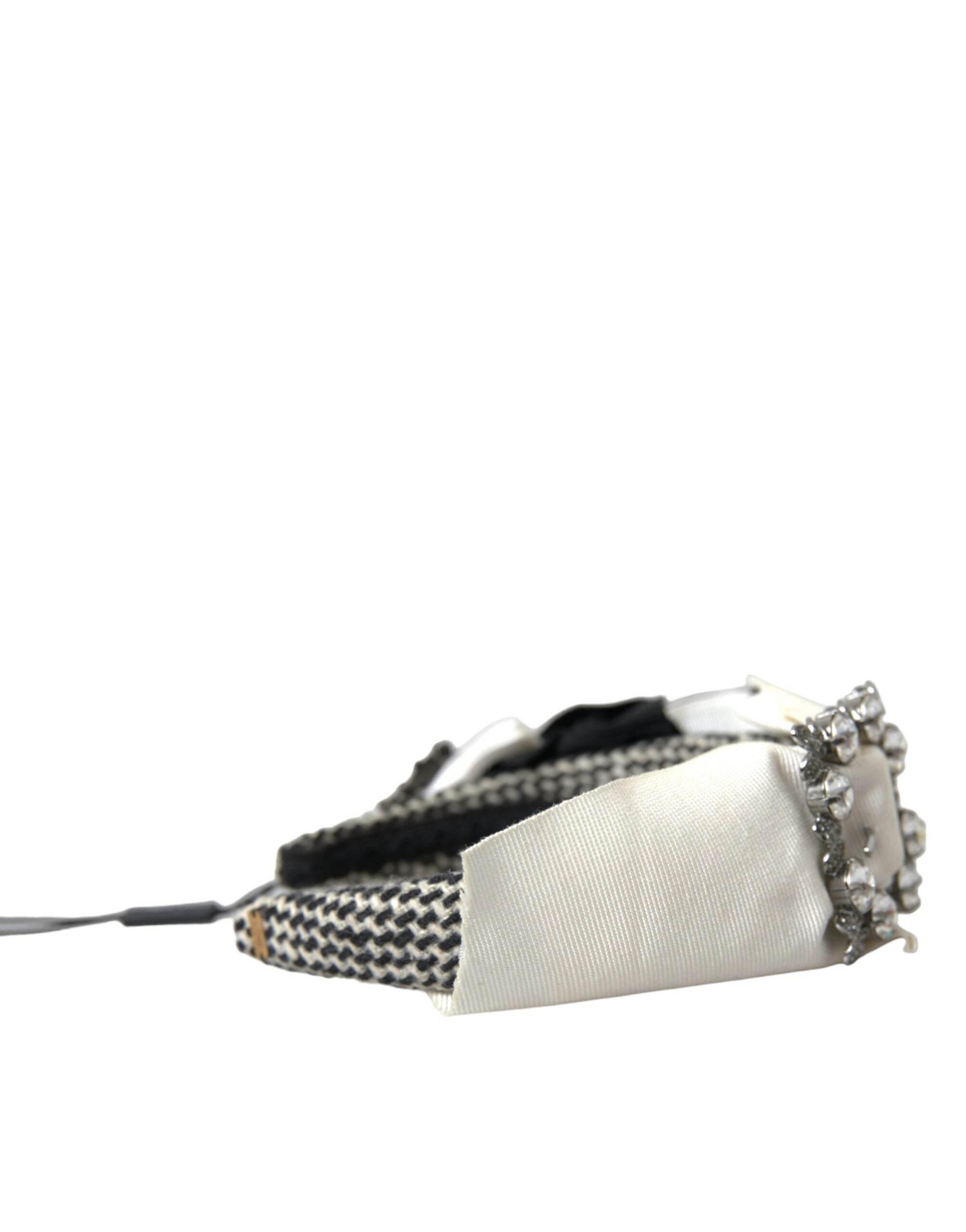 Dolce & Gabbana Multicolor Crystal Embellished Women Headband Diadem - Hilstor