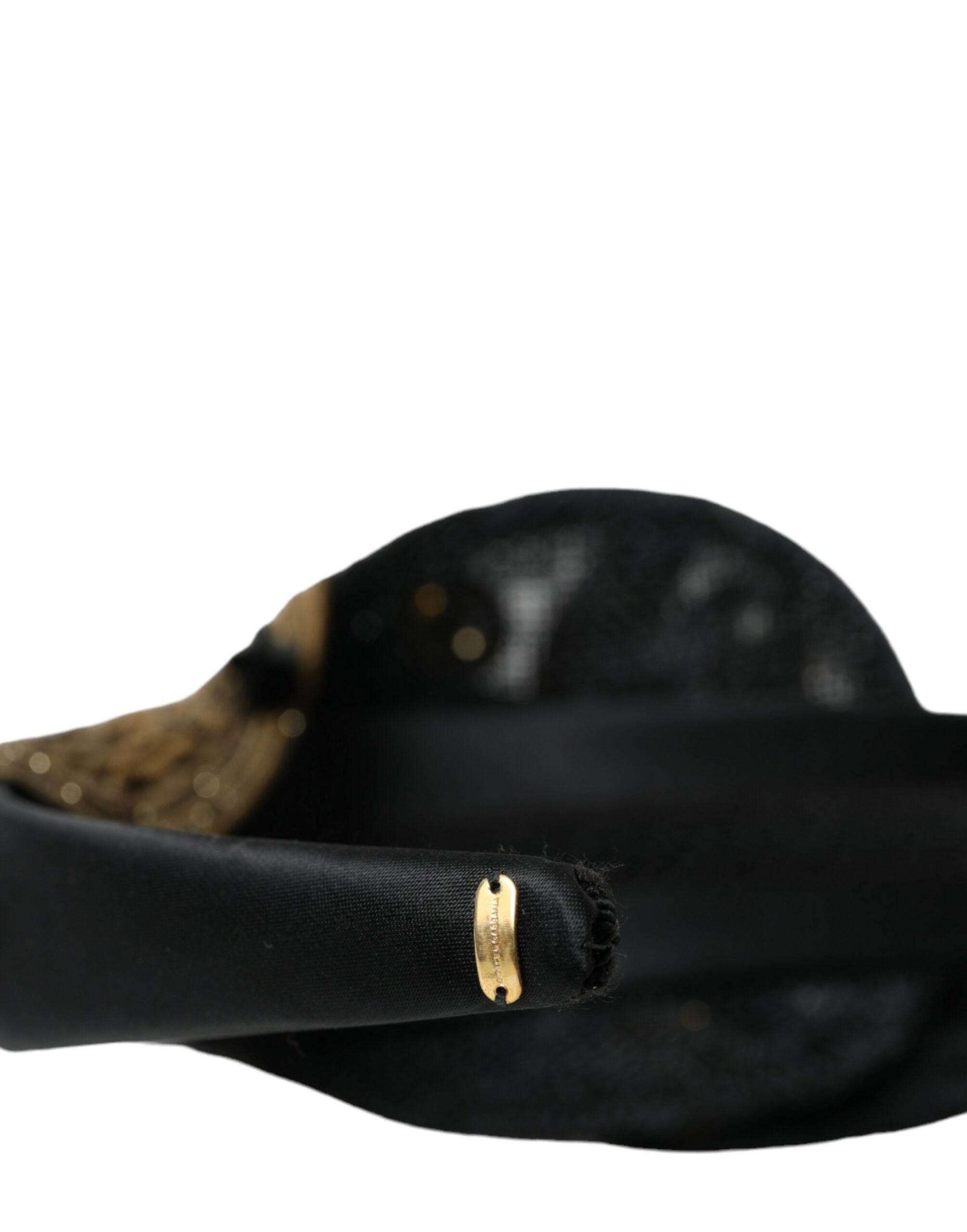 Dolce & Gabbana Multicolor Missile Rocket Crystal Stars Headband Diadem - Hilstor