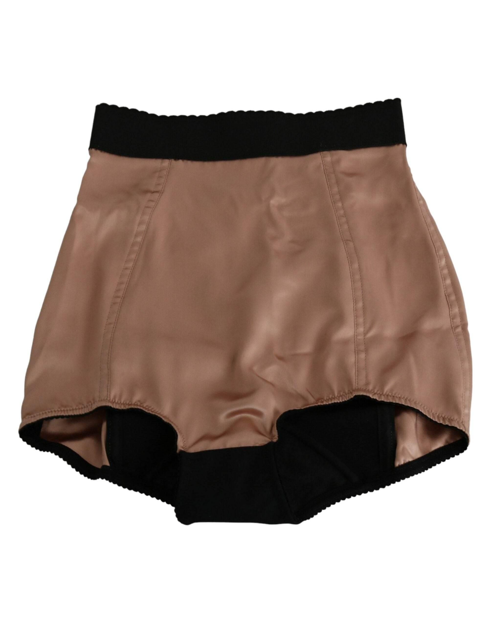 Dolce & Gabbana Silk High Waist Mini Hot Pants - Hilstor