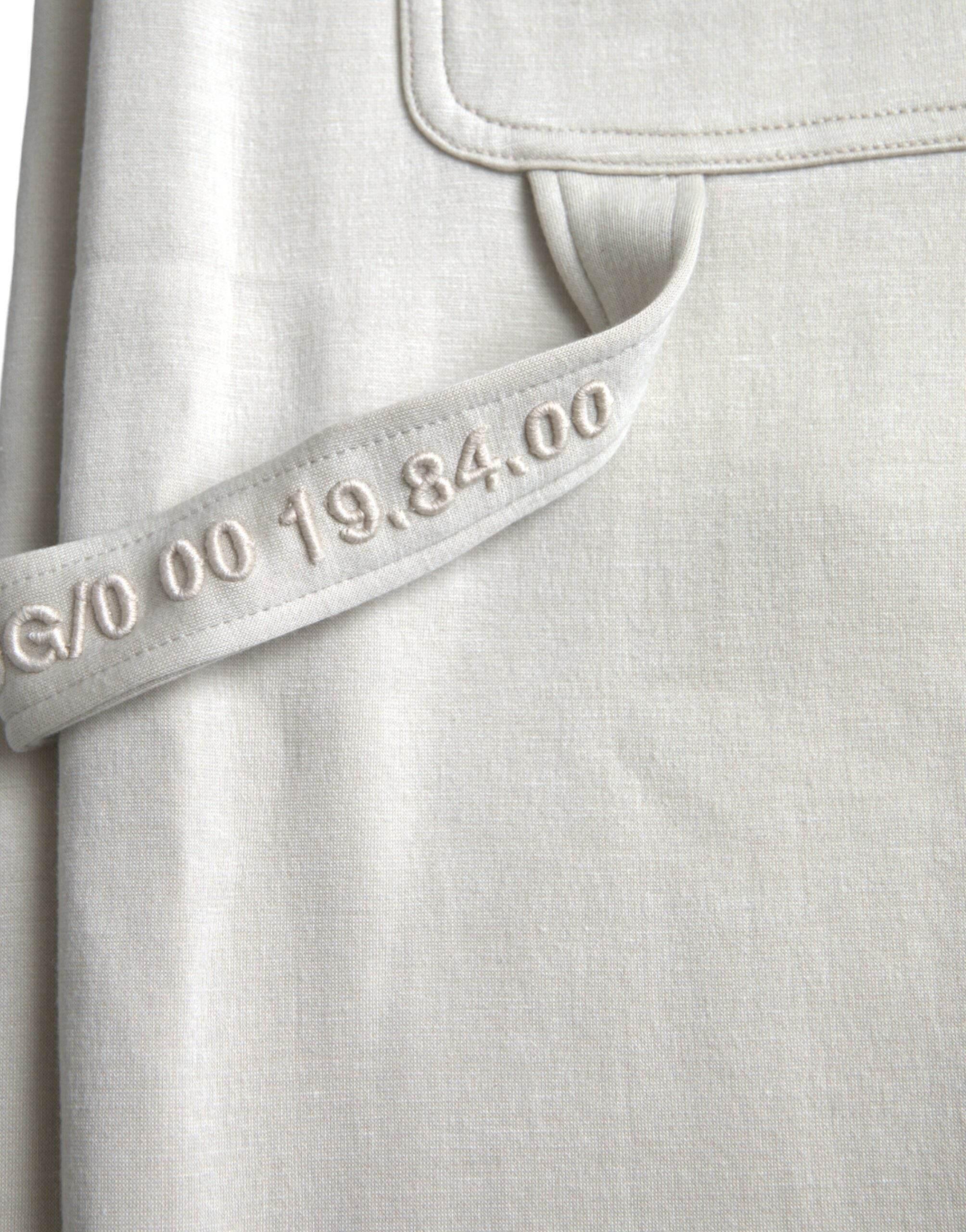 Dolce & Gabbana Off White Viscose Cargo Jogger Sweatpants Pants - Hilstor