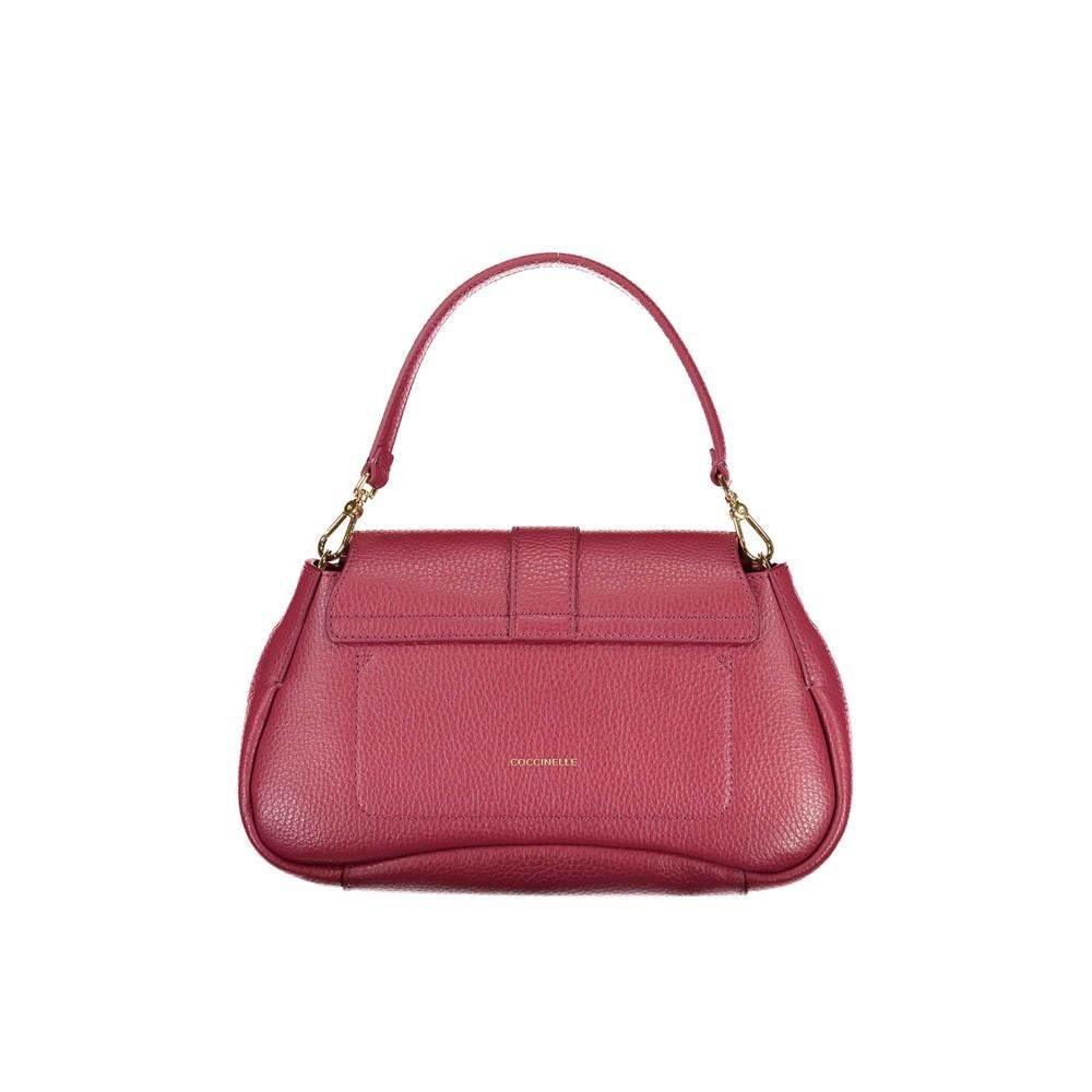 Coccinelle Red Leather Handbag - Hilstor