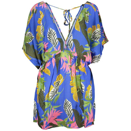 Desigual Blue Viscose Dress - Hilstor