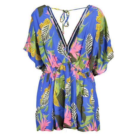 Desigual Blue Viscose Dress - Hilstor