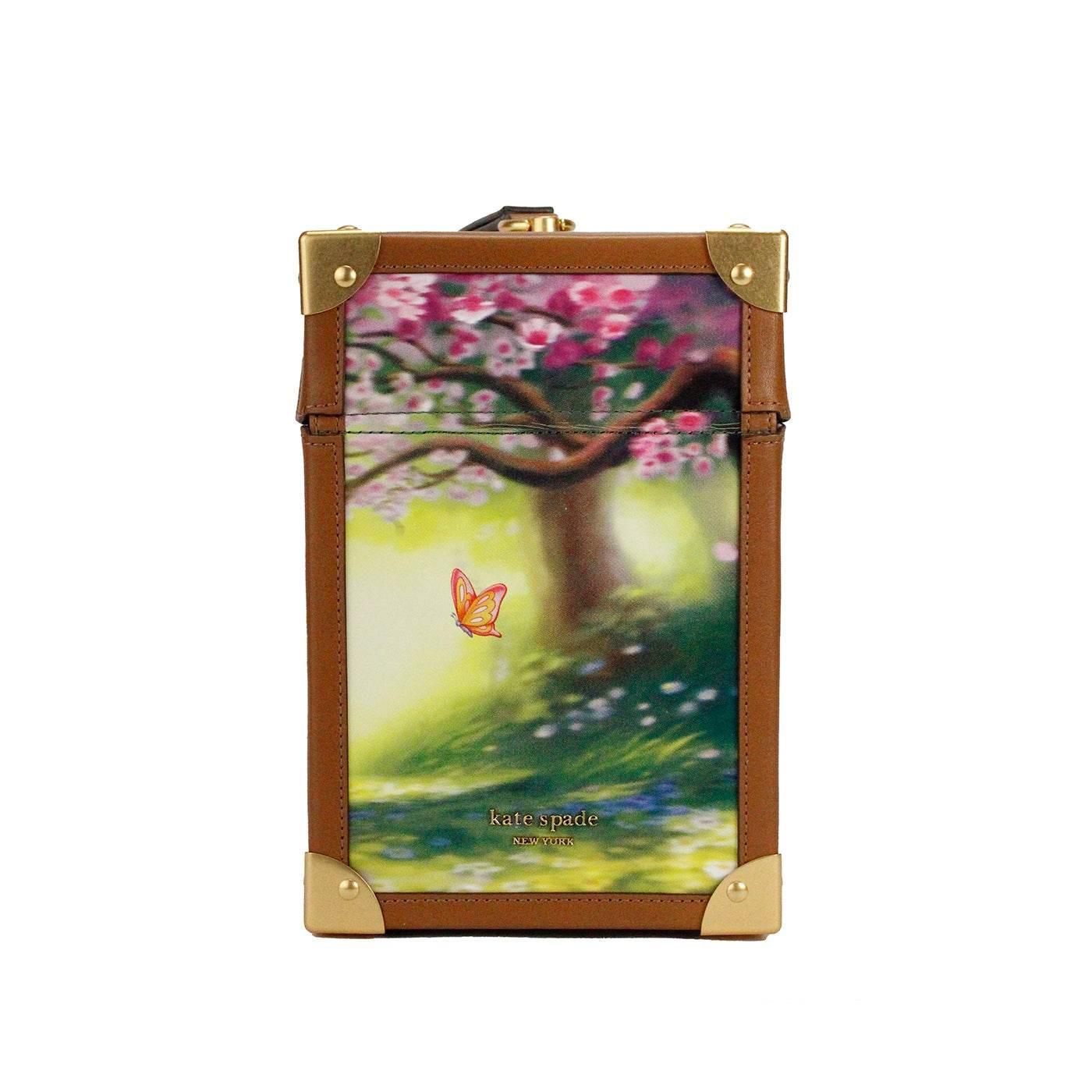 Kate Spade Disney Bambi 3D Trunk Printed PVC Top Handle Clutch Handbag - Hilstor