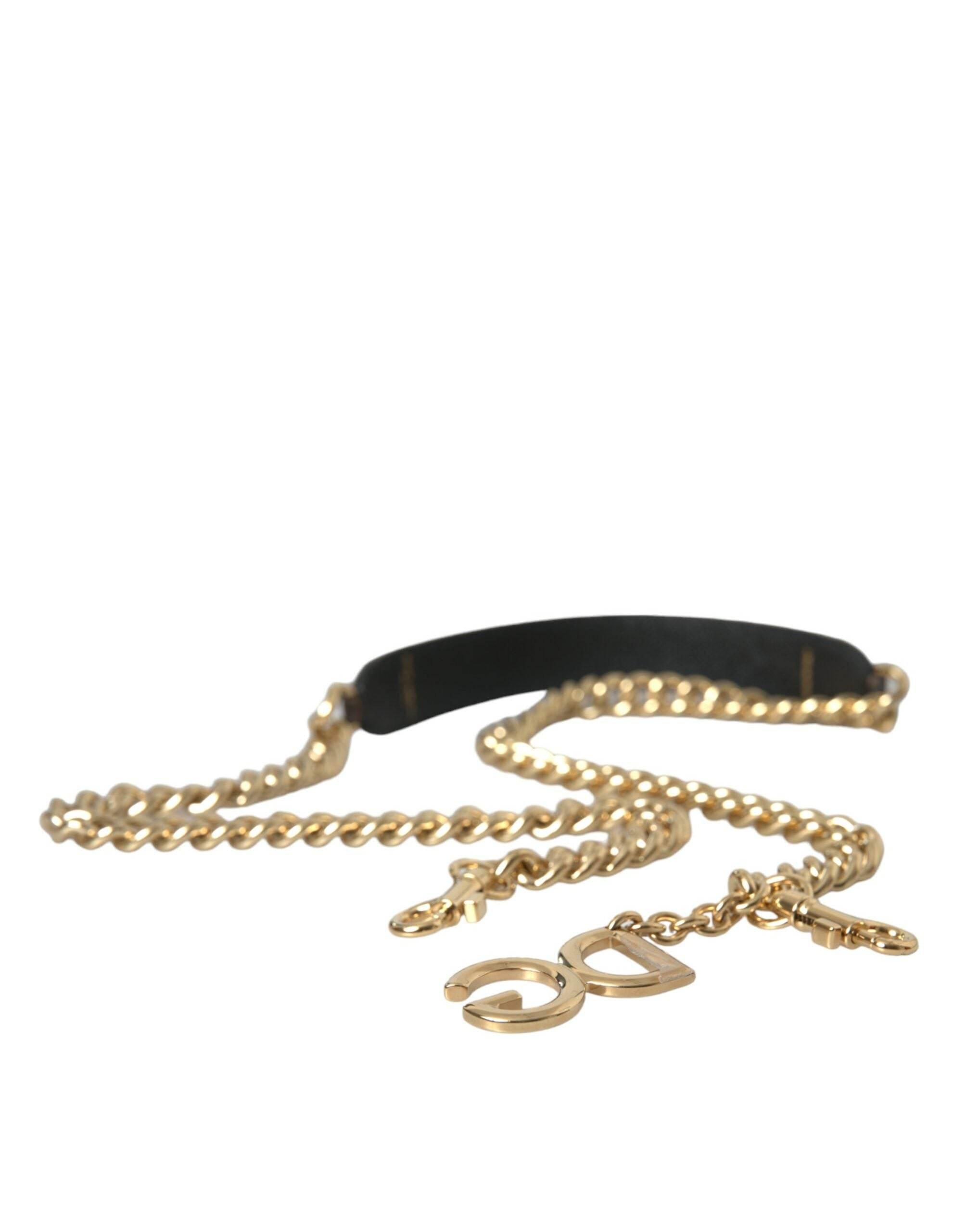 Dolce & Gabbana Brown Leopard Handbag Accessory Shoulder Strap - Hilstor