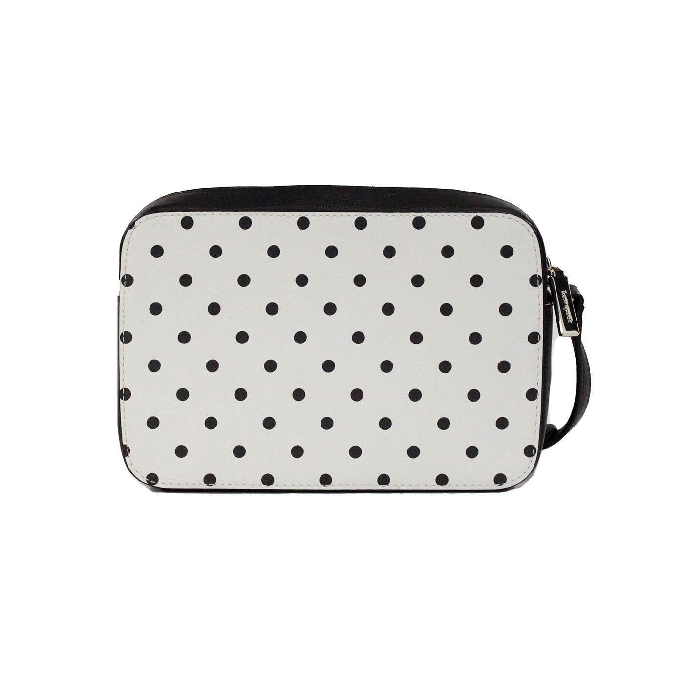Kate Spade Disney Minnie Mouse Polka Dot Printed PVC Crossbody Camera Bag - Hilstor