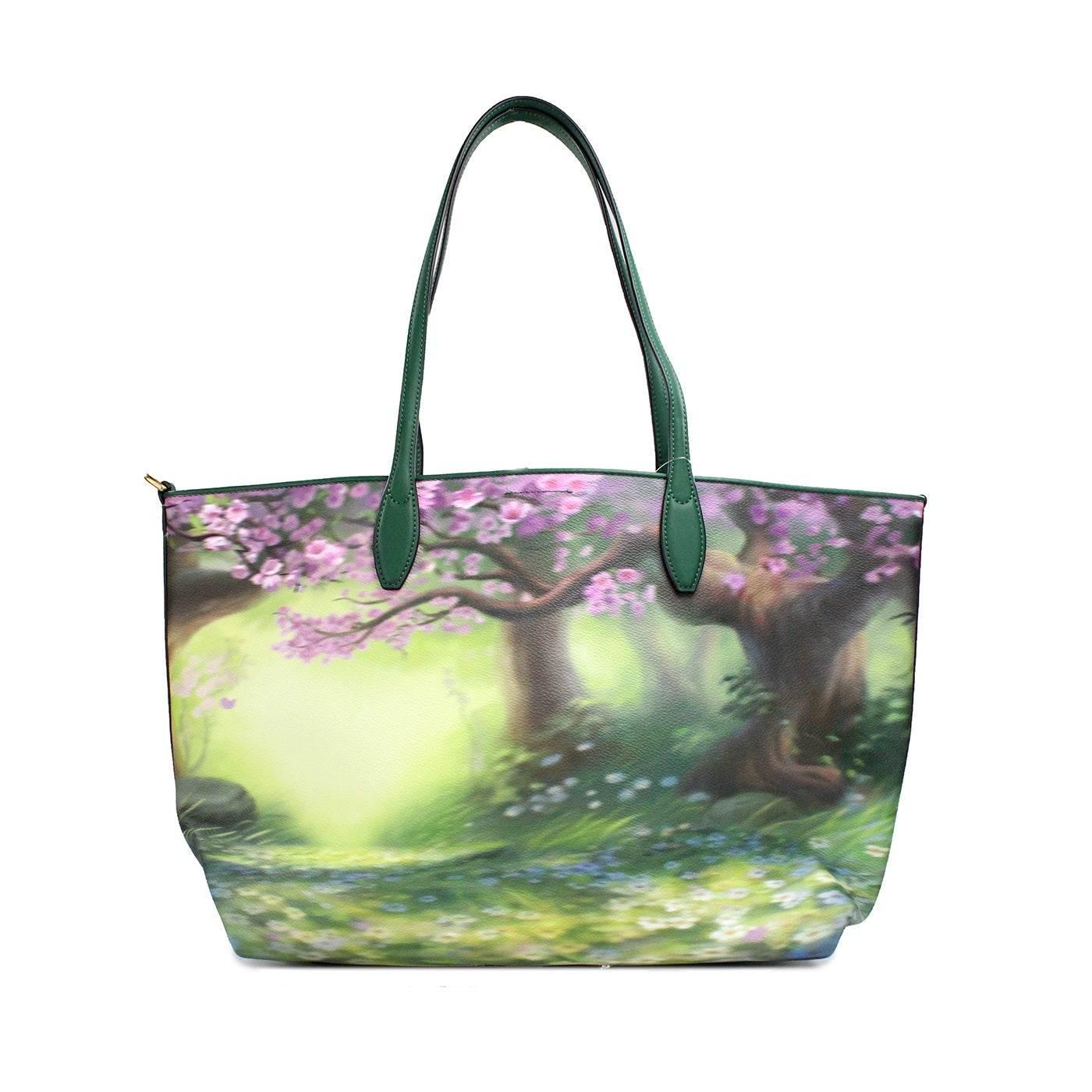 Kate Spade Disney Sutton Bambi Coated Canvas Shoulder Tote Handbag Purse - Hilstor