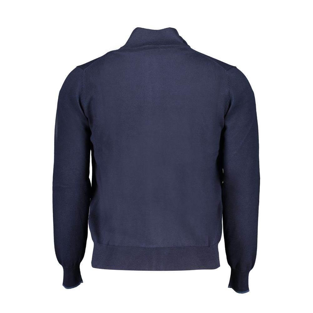 North Sails Blue Cotton Sweater - Hilstor
