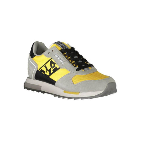 Napapijri Gray Polyester Sneaker - Hilstor