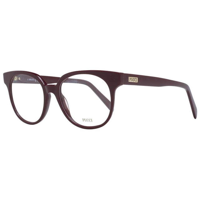 Emilio Pucci Burgundy Women Glasses Frame - Hilstor