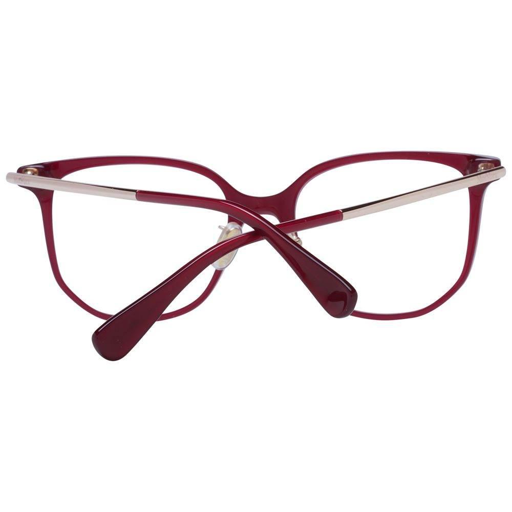 Max Mara Red Women Glasses Frame - Hilstor