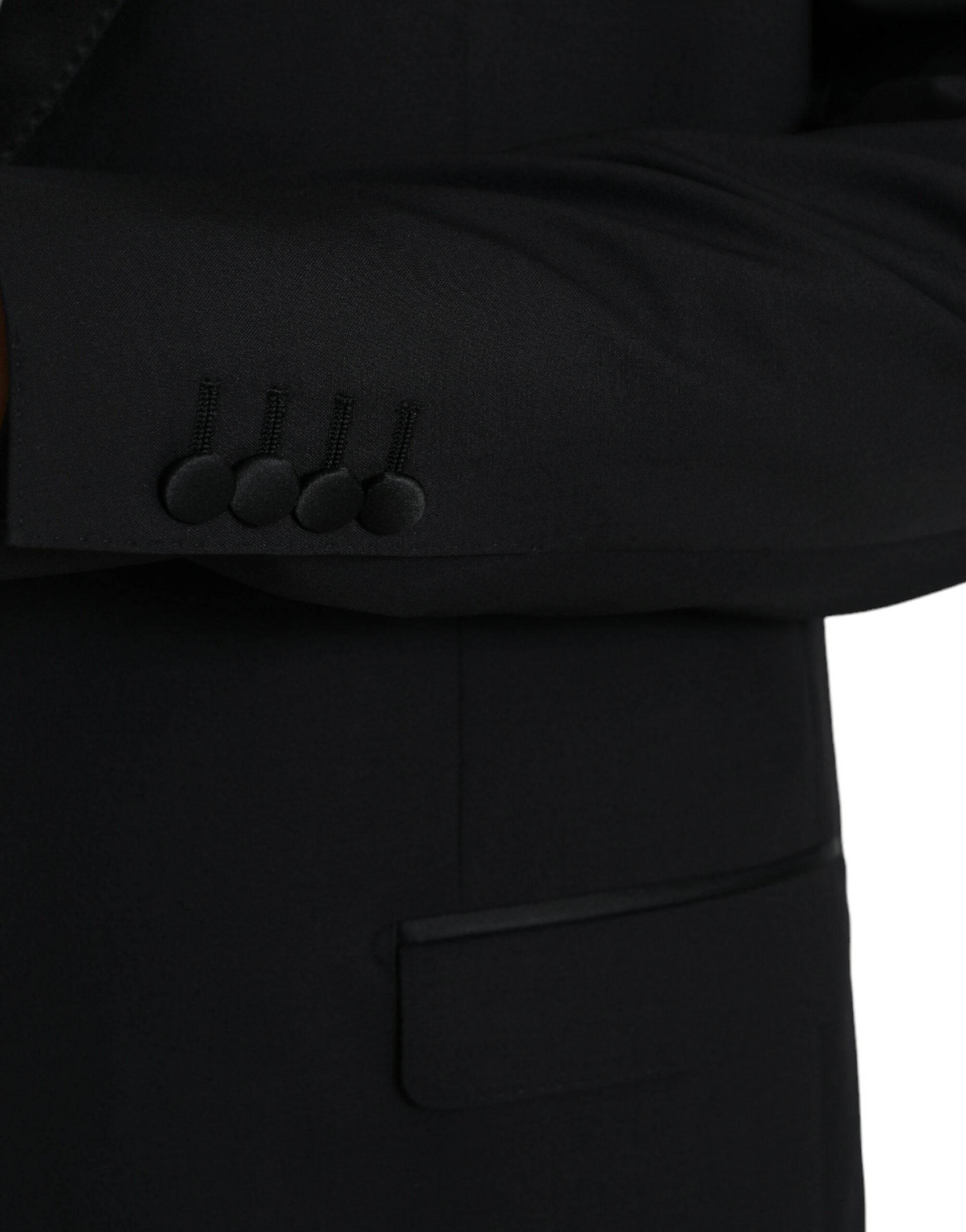 Dolce & Gabbana Blue MARTINI Single Breasted Coat Blazer - Hilstor