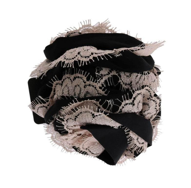 Dolce & Gabbana Elegant Floral Lace Crystal Hair Claw - Hilstor