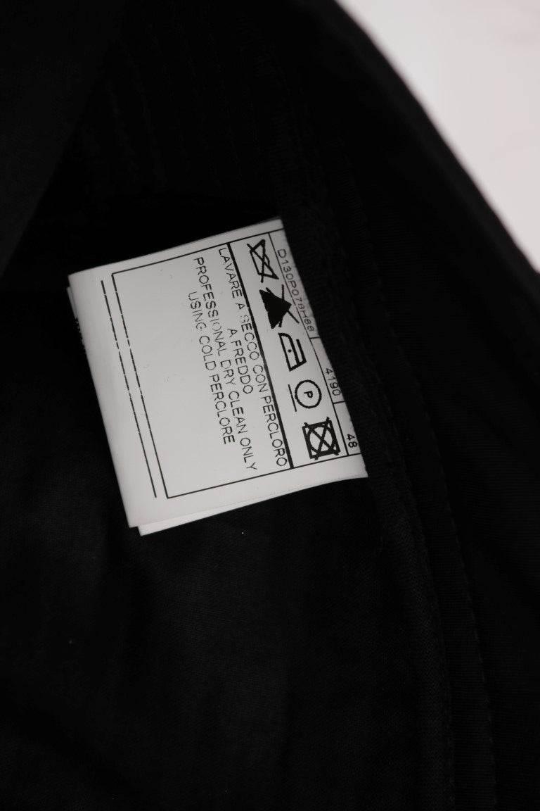 Ermanno Scervino Black Cotton Slim Fit Casual Pants - Hilstor