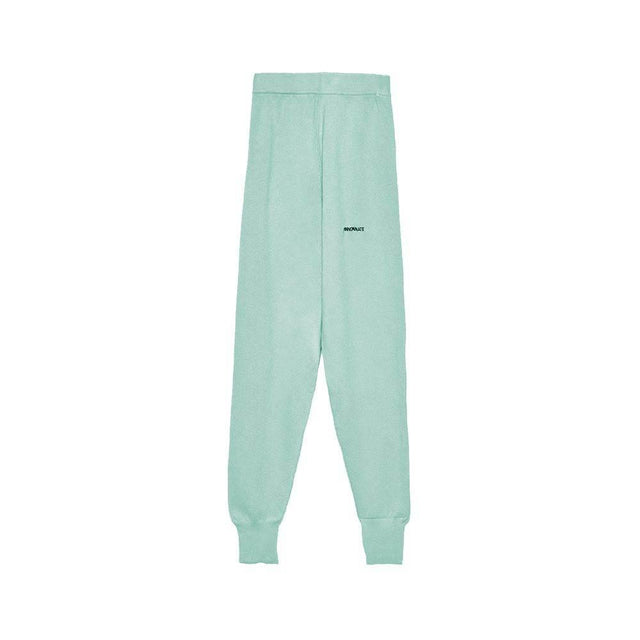 Hinnominate Mint Green Wool Blend Tracksuit Trousers - Hilstor