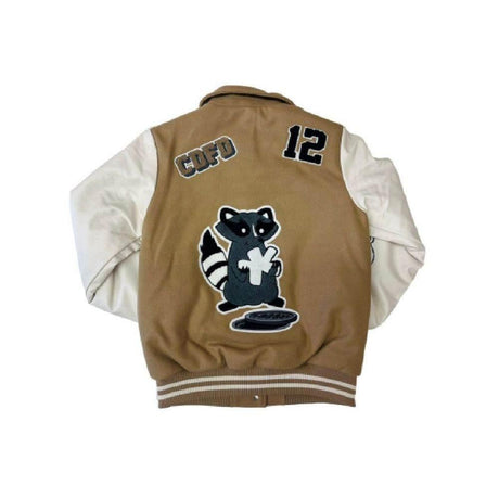 Comme Des Fuckdown Chic Cotton and Faux Leather Bomber Jacket - Hilstor