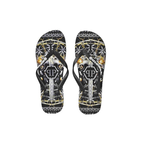 Philipp Plein Multicolor Polyester Women Flip Flop - Hilstor