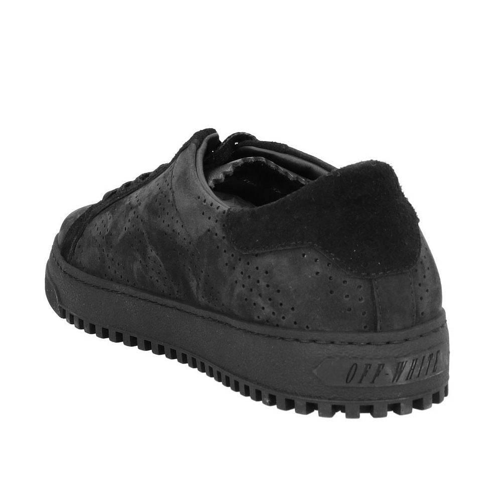 Off-White Black Calfskin Women Sneaker - Hilstor