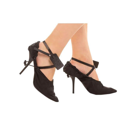 Off-White Black Calfskin Women Pump - Hilstor