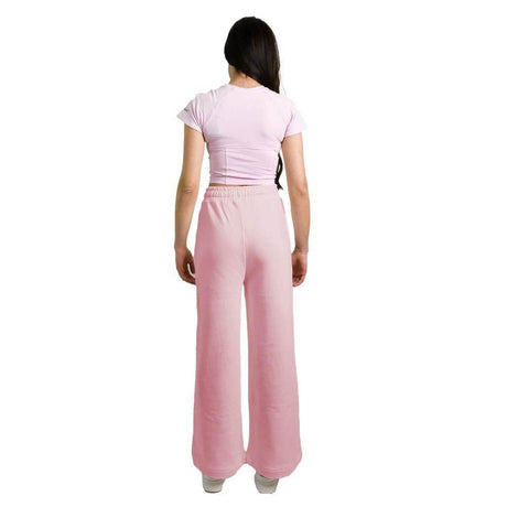 Hinnominate Pink Cotton Women Palazzo Pants - Hilstor