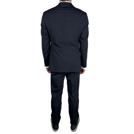 Aquascutum Navy Wool Men's Suit - Hilstor