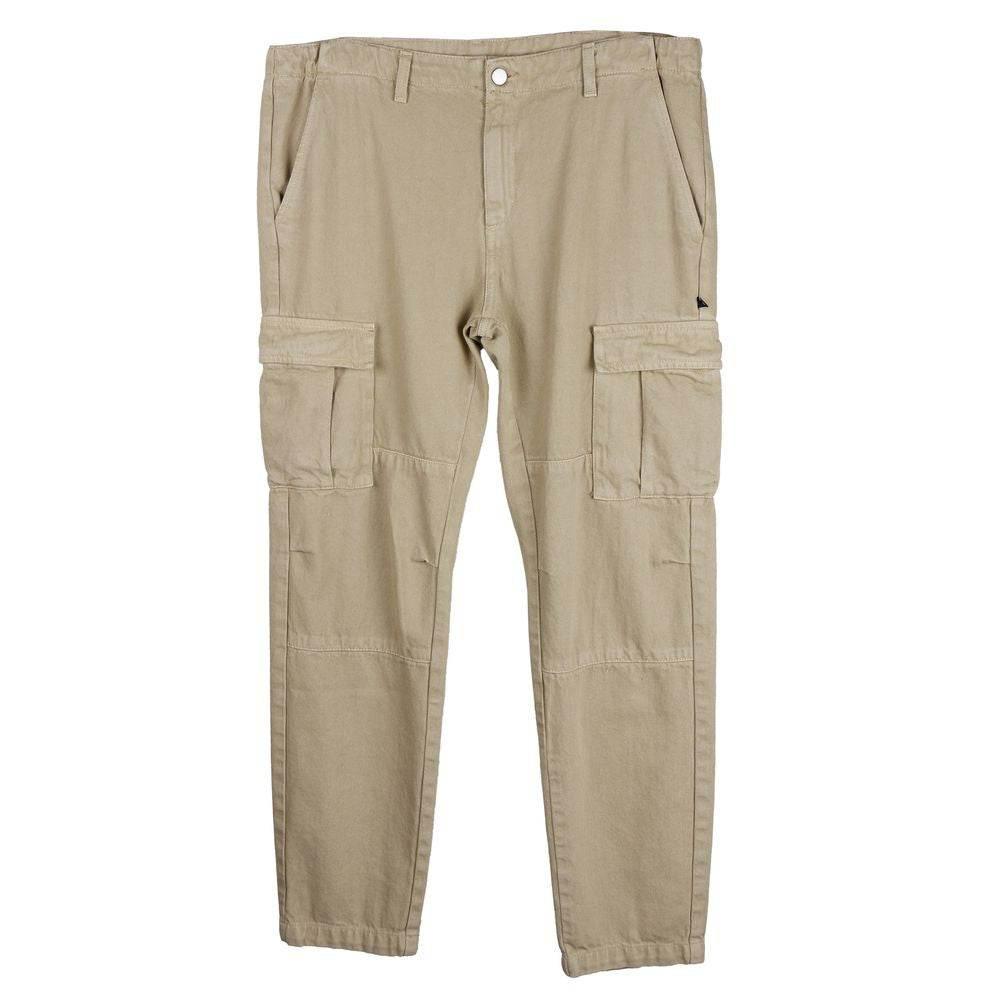 Comme Des Fuckdown Beige Cotton Men Pants - Hilstor