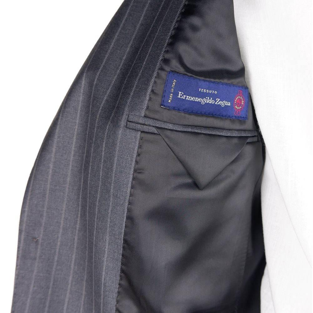 Made in Italy Gray Wool Men Suit - Hilstor