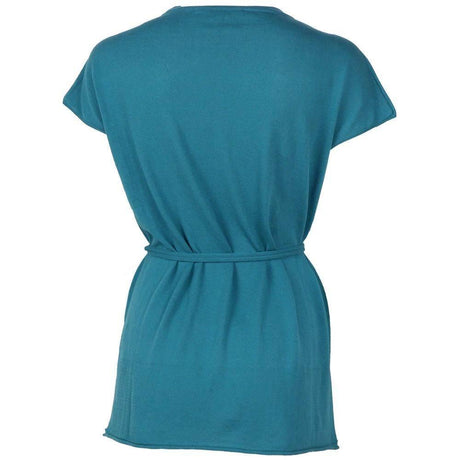 Alpha Studio Green Cotton Dress - Hilstor