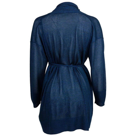 Alpha Studio Blue Viscose Dress - Hilstor