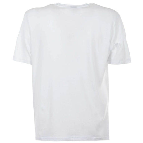 North Sails Elegant White Cotton Tee with Bold Blue Logo - Hilstor