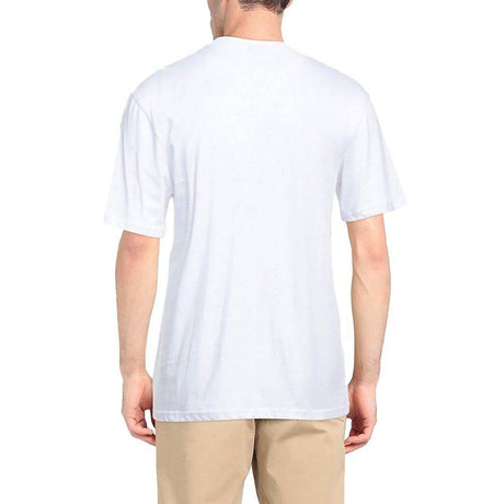 North Sails Elegant White Cotton Tee with Chest Print - Hilstor