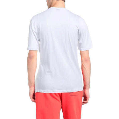 North Sails Elegant White Cotton Logo Tee - Hilstor