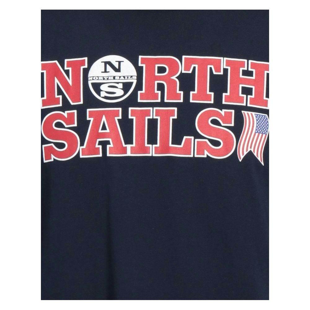 North Sails Nautical Nostalgia Navy Cotton Tee - Hilstor